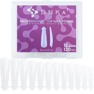 DNKa' Top Nail Forms Ballerina, 120 pcs