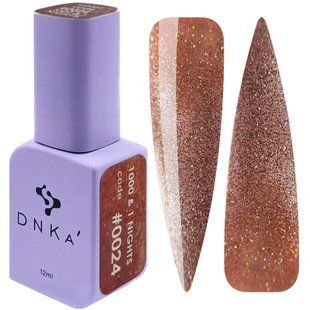 DNKa' Color Gel Polish Cat's Eye #0024 1000 & 1 nights, 12 ml