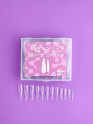 DNKa' Top Nail Forms Almond, 120 pcs