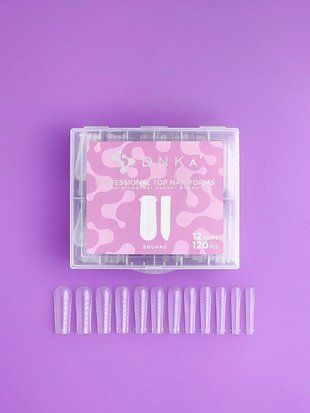 DNKa' Top Nail Forms Square, 120 pcs