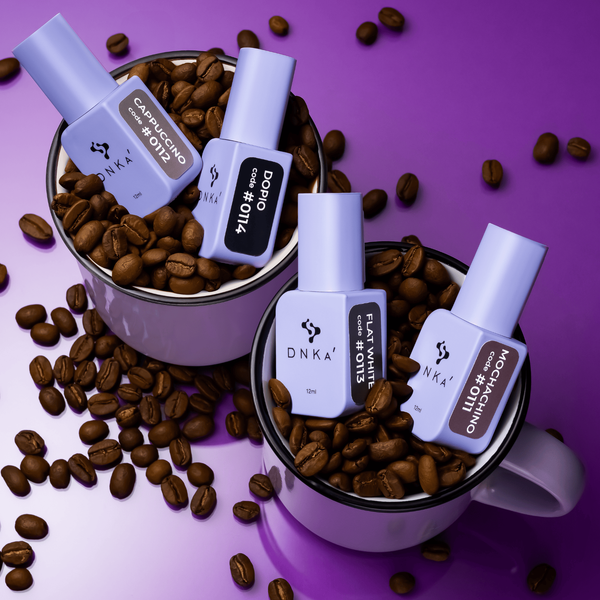 DNKa' Gel Polish Color #0112 Cappuccino, 12 ml